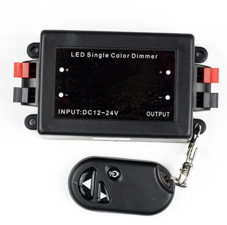 Ściemniacz do jednokolorowych taśm led + pilot