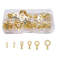 Zestaw konektorów oczkowych 150 szt  M3 M4 M5 M6 M8 M10