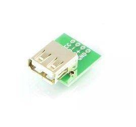 Przejściówka złącza USB A do płytki prototypowej