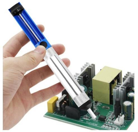 Odsysacz cyny odciąg lutowniczy z metalowym cylindrem