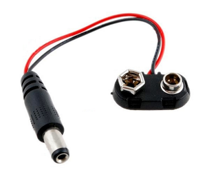 Złącze wtyk do baterii 9V 6F22 do koszyków + wtyk