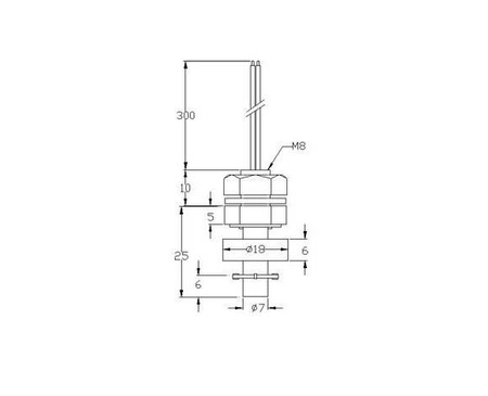 Magnetyczny czujnik poziomu wody CMW38