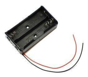 Koszyk na ogniwo 2 x 18650  Li-Ion szeregowy