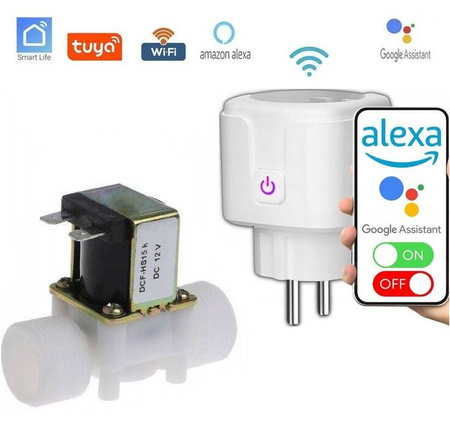 Automatyczny system nawadniania Bezprzewodowy WiFi zawór 1/2''