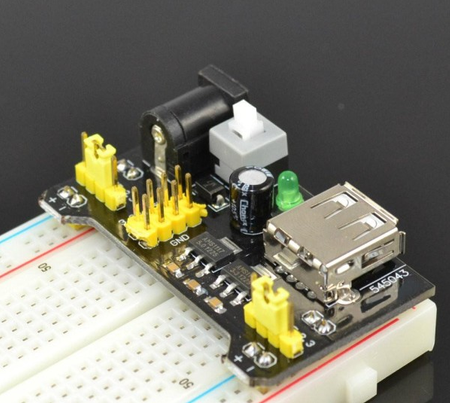 Moduł zasilania do płytek stykowych 5V 3.3V MB102