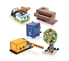 Zestaw paneli drewnianych QE201 ACEBOTT do zestawu ESP32 QE200 DIY STEM