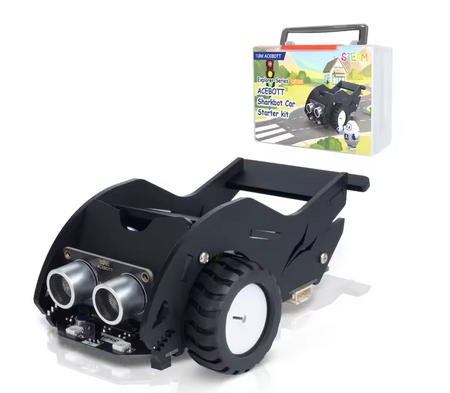 SharkBot platforma robota Smart Car ESP32 Acebott STEM do nauki programowania