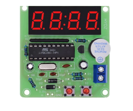 Zegar biurkowy LED 5V do samodzielnego montażu