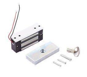 Zamek Elektromagnes trzymający 12V 50kg z płytką