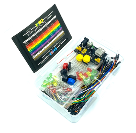 Zestaw elementów elektronicznych do Arduino Raspberry
