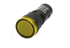 Kontrolka LED 19mm 24V AC/DC żółta