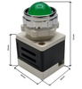 Kontrolka sygnalizator LED 230V AD11-25/40 ZIELONA