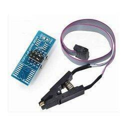 Klips adapter pomiarowy SOIC8 SO8 + płytka, kabel