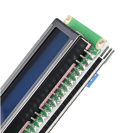 Wyświetlacz LCD 1602 2x16 niebieski HD447804 komaptybilny z Arduino