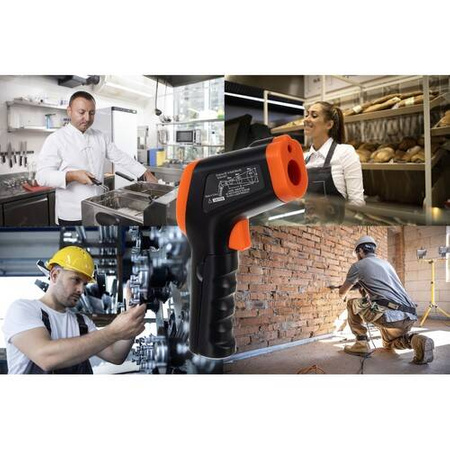 Pirometr termometr na podczerwień bezdotykowy