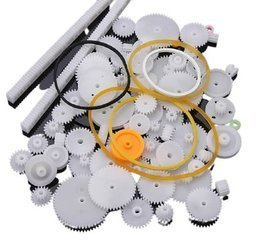 Zestaw kół zębatych plastikowych do silników 75szt