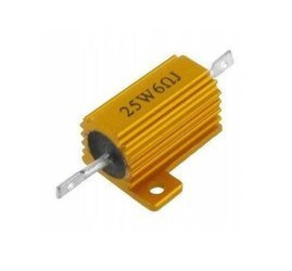 Rezystor mocy drutowy 1R Ohm 25W