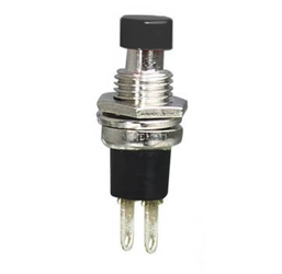 Przełącznik monostabilny 1A 250V PBS-10Bbla Czarny