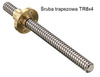 Nakrętka trapezowa z kołnierzem TR8x4