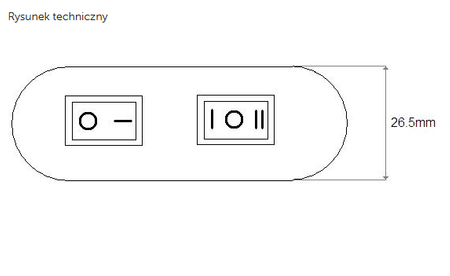 Przełącznik montowany na kabel PK740