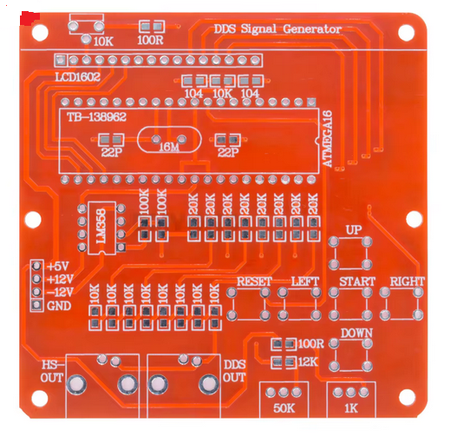 Generator funkcyjny DDS KIT DIY