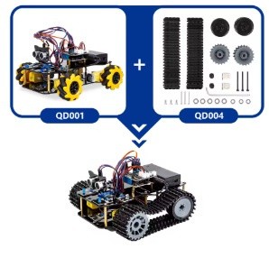 Gąsienica do platformy robota ACEBOTT QD004 czołg DIY STEM