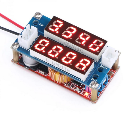 Zasilacz Przetwornica Step Down XL4015 wyświetlacz