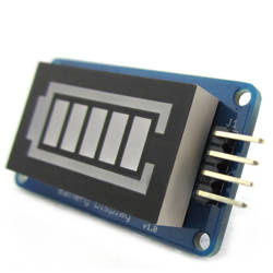 Wyświetlacz wskaźnik poziomu naładowania baterii