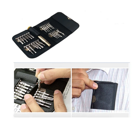 Zestaw wkrętaków - końcówek w etui 25w1