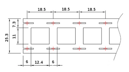 Taśma do zgrzewania 2 ogniw 18650 25mm 10m