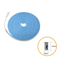 NEON LED 12V 6x12mm niebieski 5m
