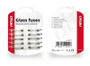 Zestaw 10szt bezpieczników szklanych 6x30mm 5A-25A
