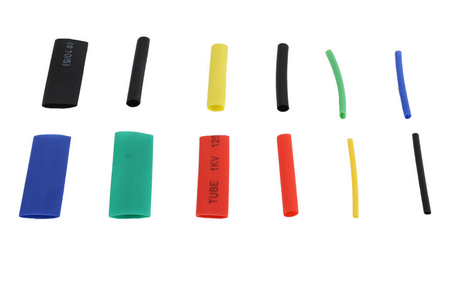 Koszulki rurki termokurczliwe 280 sztuk MIX