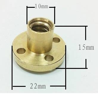Śruba trapezowa TR8x8-1000mm + nakrętka 3D CNC