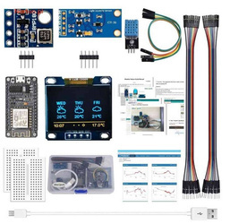 Zestaw edukacyjny Stacja pogody starter KIT kompatybilny z Arduino