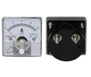 Miernik analogowy panel amperomierz 8A + bocznik