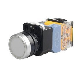 Przełącznik tablicowy bistabilny 22mm 10A 380V biały