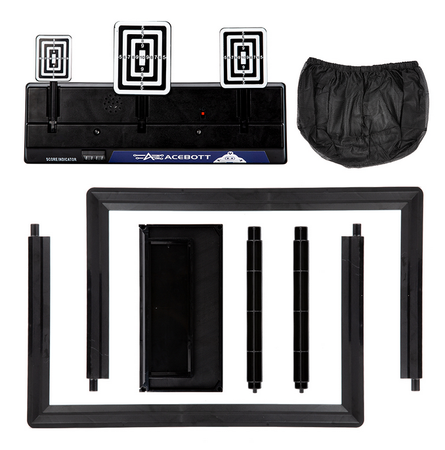 Zestaw edukacyjny ŁAZIK Samochód z wyrzutnią i tarczą Kit DIY STEM