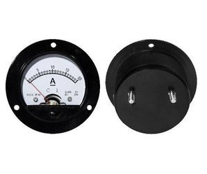 Miernik analogowy.amperomierz.okrągły 20A+bocznik
