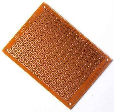 Płytka uniwersalna prototypowa PCB 5x7cm jednostronna raster 2.54mm