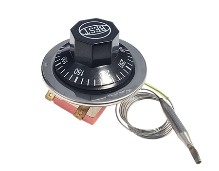Termostat z kapilarą 50°C~300°C 16A/250V z sondą 45mm