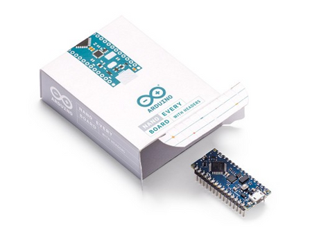 Arduino Nano Every Board ze złączami ABX00033