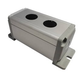 Obudowa aluminiowa do przełącznika wandaloodpornego 2x19mm