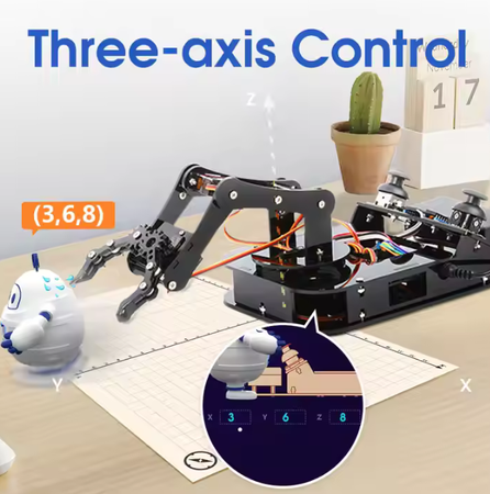 Zestaw edukacyjny Ramię Robota Robotic Arm Kit  DIY STEM
