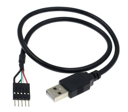 Kabel USB A z wtykiem 1x5 2.54mm długość 30cm