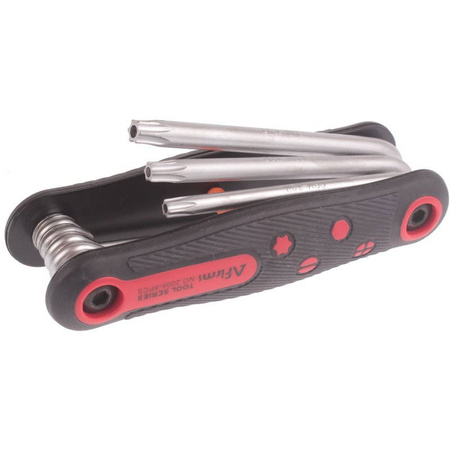 Zestaw 8 kluczy TORX T9-T40 scyzoryk 