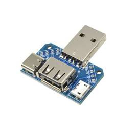 Adapter Przejściówka USB M/F micro USB , USB C