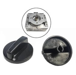 Gałka 40mm do wyłączników czasowych mechanicznych oraz termostatów z osią przeciętą