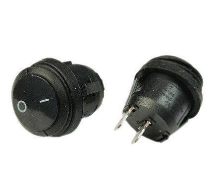 Przełącznik klawiszowy SMRS101-5 1A 250V okragły