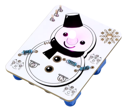 Elektroniczny Świąteczny Zestaw edukacyjny do nauki lutowania DIY